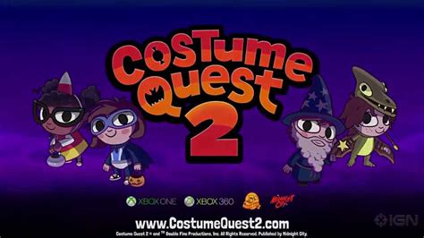 Costume Quest 2 Costumes Trailer Youtube