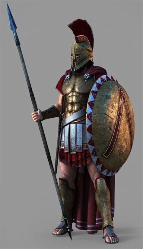 Spartan Greek Warrior Ancient Warriors Greek Mythology Art