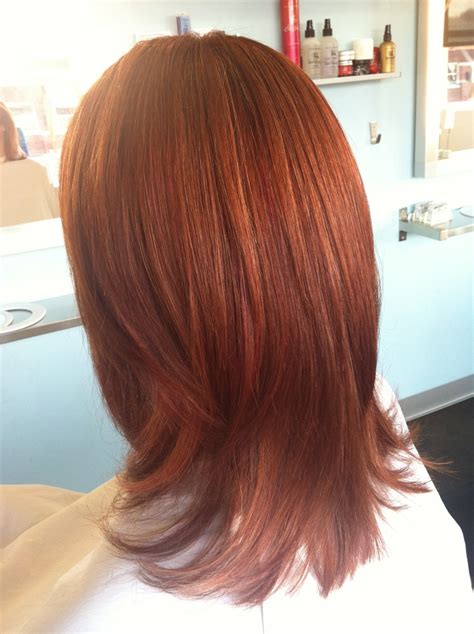 Hair By Kathryn Werk Rich Vibrant Copper Red Medium