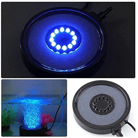 Amzdeal ® 12 Led Blue Color Round Shape Waterproof