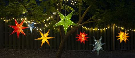 Displays That Shimmer Decorating With Star Lights