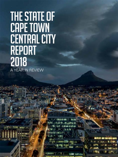 State Of Cape Town Central City Report Ccid
