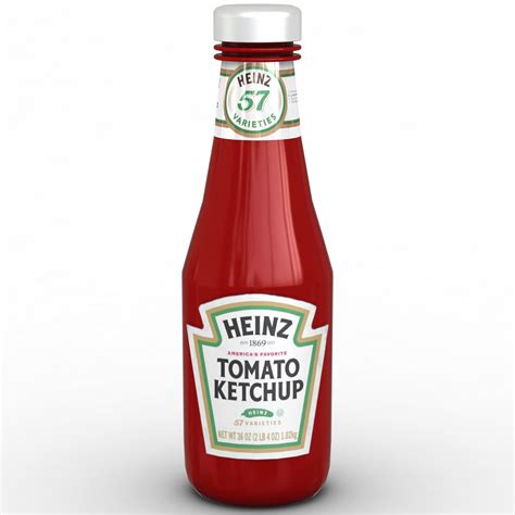 Ketchup Bottle Heinz 3d Max