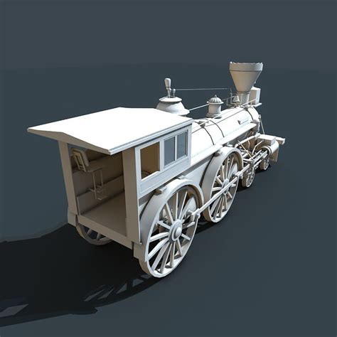 Locomotive 3d Model 99 Max Obj Fbx 3ds Free3d