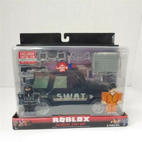 Roblox Action Collection Jailbreak Swat Unit Vehicle Playset For Sale