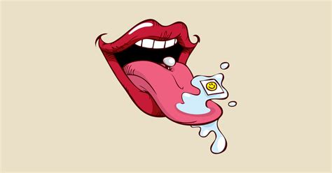 Acid On Your Tongue Spoof T Shirt Teepublic