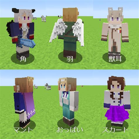 Minecraft Skins Custom Npcs Mod 18以降のスキン表示について