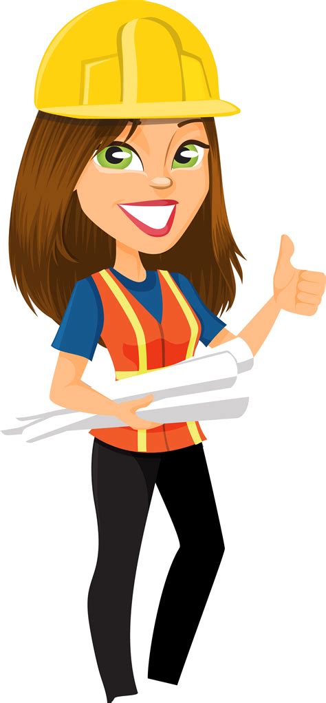 Construction Worker Cartoon Png