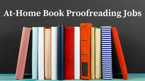 Book Proofreading Jobs From Home How To Find Them Om Proofreading