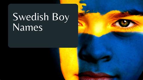 35 Swedish Boy Names That Will Make Your Baby Stand Out