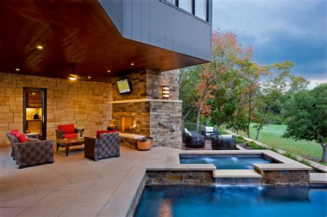 World Of Architecture Westlake Drive Contemporary Luxury In Texas Style By James D Larue