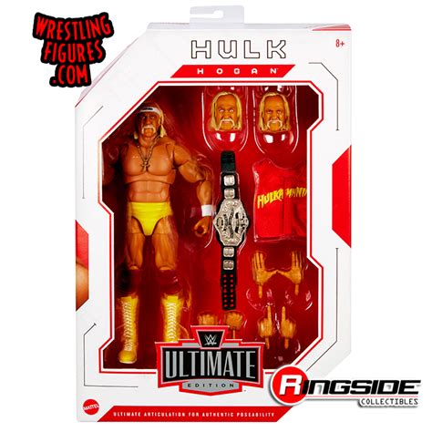 Hulk Hogan Wwe Ultimate Edition 13 Ringside Toy Wrestling Action Figures By Mattel