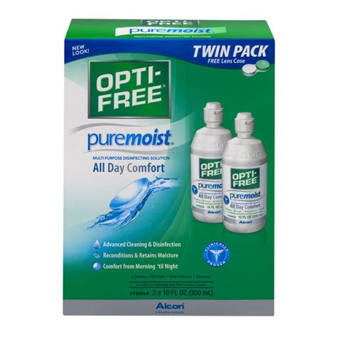 Save On Opti Free Puremoist Multipurpose Disinfecting Solution 2 Ct