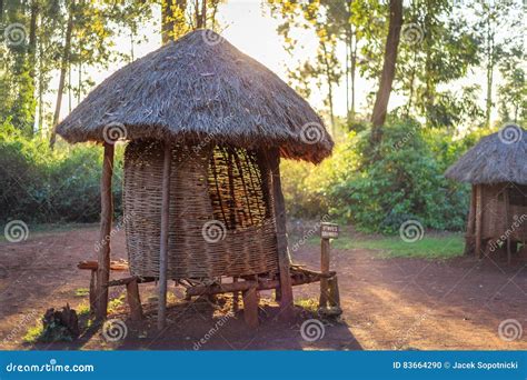 Traditional Granary Of Kenyan People Stock Photo Image Of Cultural
