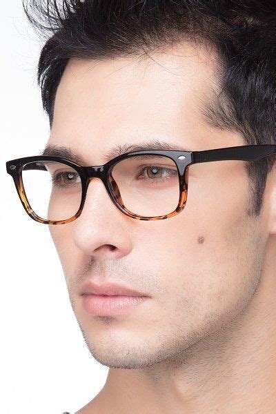black brown rectangle eyeglasses available in variety of colors to match any outfit these