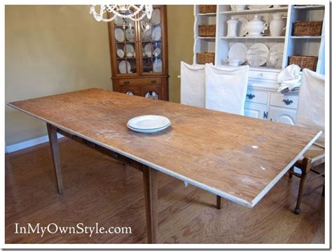 Make a tabletop with 2x4s. How To Enlarge A Dining Room Table for Extra Seating | Diy ...