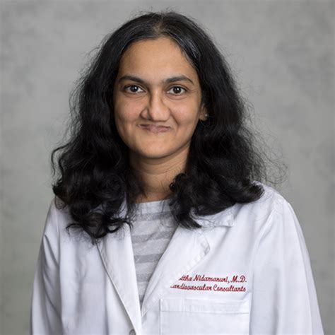 Kavitha Nidamanuri Md Mph Facc A Cardiologist With Aultman Deuble Heart And Vascular