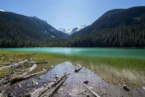 Glacial Lake In Summer At Joffre Lakes Provincial Park Photograph By