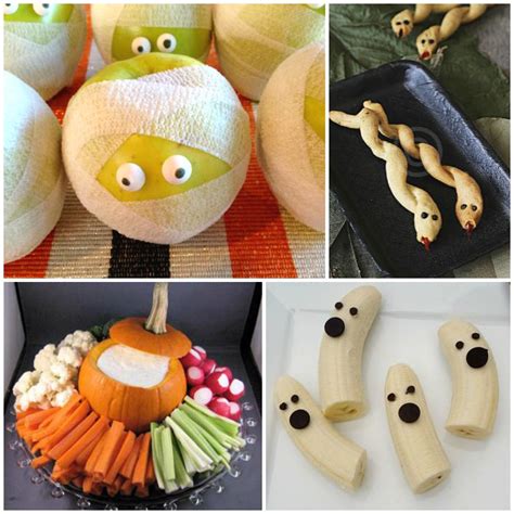 Healthy Halloween Snacks For Kids What Can We Do With Paper And Glue