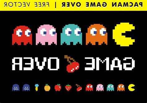 Pacman Game Vector At Collection Of Pacman Game