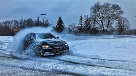 Twin Turbo Bmw 335xi N54 Snow Drift Youtube