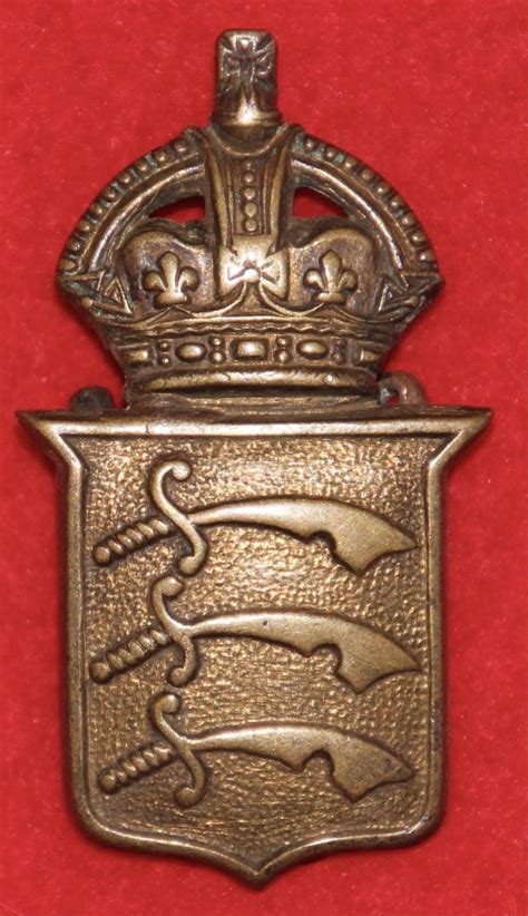 British Army Badges Essex Iy Cap Badge