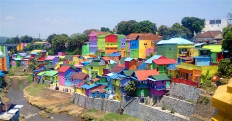 Kampung Pelangi Rainbow Village In Indonesia 5 Living Nomads