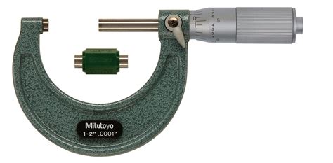 Mitutoyo 103 135 Outside Micrometer Friction Thimble 0 1 Range 0