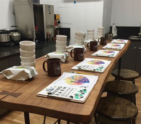 A practical guide to setting up a home coffee tasting. Walking and Talking: Coffee Cupping: How to Taste like a Pro