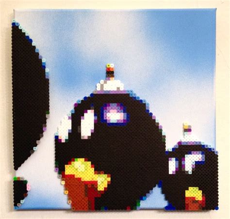 Super Mario 64 Paintings Perler Bead Guide Photos Pixel Art Shop