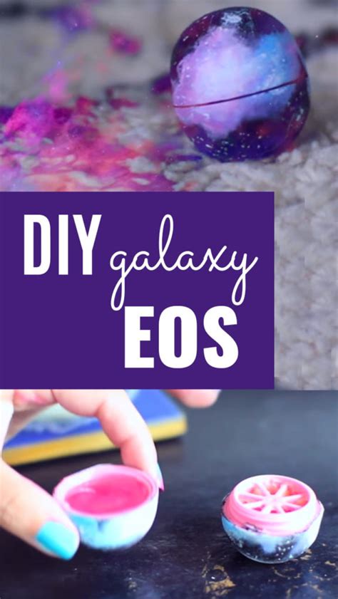 The truth is, there are just a lot of crafts for kids and other crafts that are more on the boring side that you need to search through before you find the cool stuff. DIY Galaxy EOS