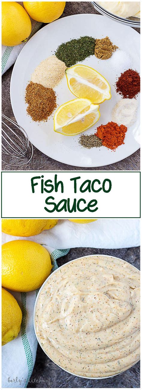 Fish tacos aren't complete without fish taco sauce! 5 Minute Fish Taco Sauce | Recipe | Fish taco sauce ...