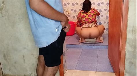 Step Sister In Law Calls And Fucks Young Brother Secretly Watching In Bathroom Xxx Bathroom Sex