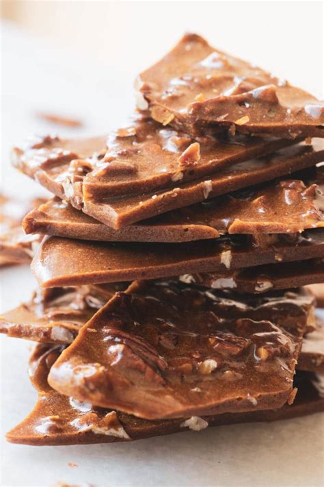 Salted Maple Pecan Brittle This Homemade Brittle Recipe Is As Easy As