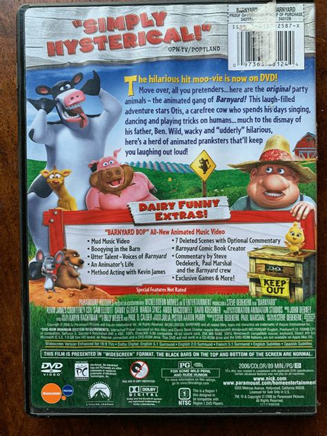 I Need A Help With Barnyard Dvd Nickelodeon 2006 Rdvdcollection