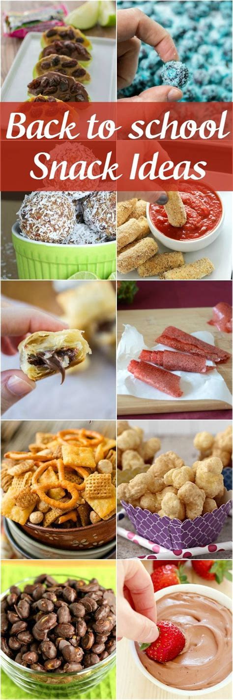 30 Back To School Easy Snack Ideas Yummy Healthy Easy