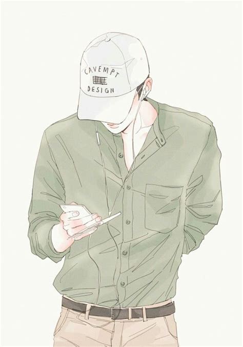 He's training to be a full time doctor here. Sehun || EXO fanart | Orang animasi, Kartun, Ilustrasi karakter
