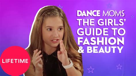 It is, in part, a supplement to the 5th edition monster manual and the players handbook. Dance Moms: The Girls' Guide to Life: Fashion (E6, P2) | Lifetime - YouTube