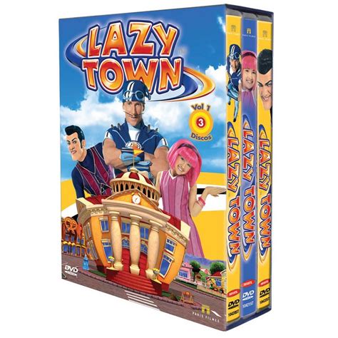 Dvd Box Lazy Town Volume 1 3 Discos Animação No Br