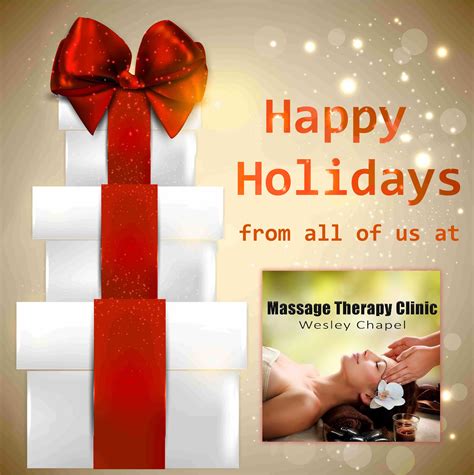 Happy Holidays Massage Therapy Clinic Wesley Chapel