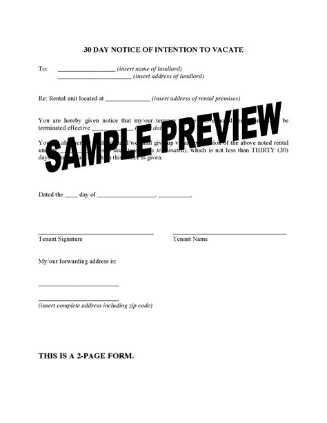 Costume 020 template ideas day notice to terminate tenancy letter 30. 30 Days To Vacate Texas Form : Letter from Tenant to ...