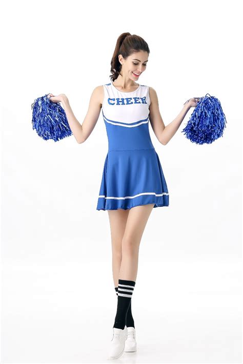 Sexy High School Girl Cheerleader Costume Game Party Cheer Student