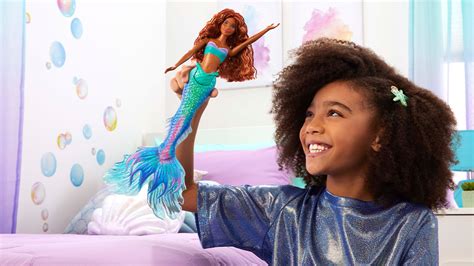 Disney Live Action Little Mermaid Ariel Doll Halle Bailey 2023 Movie