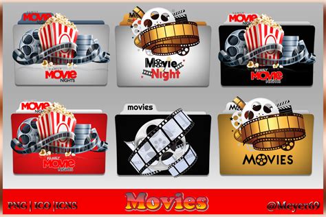 Main Movies Folder Icon Pack By Meyer69 On Deviantart
