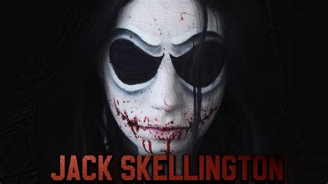 Jack Skellington Inspired Halloween Sfx Makeup Tutorial Youtube