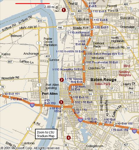 Maybe you would like to learn more about one of these? Baton Rouge Map - ToursMaps.com