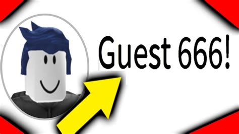 How To Become Guest 666 On Roblox Youtube