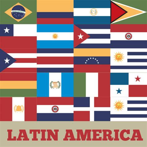 Latin American Flags Printable