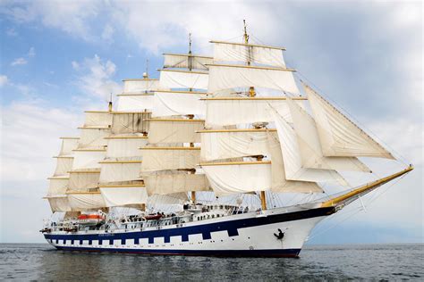 Royal Clipper Is A Steel Hulled Five Masted Fully Rigged Tall Ship Used