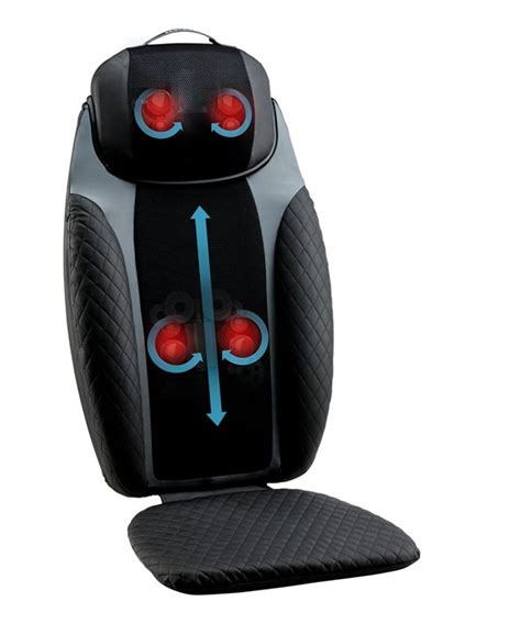 Homedics 2 In 1 Shiatsu Massaging Seat Topper With Removable Massage Pillow And Heat Macys